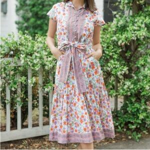 Victoria Dunn Folly Floral Midi Dress
